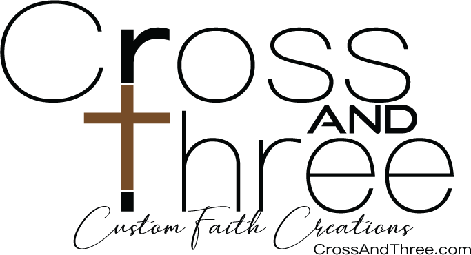 Cross and Three Logo